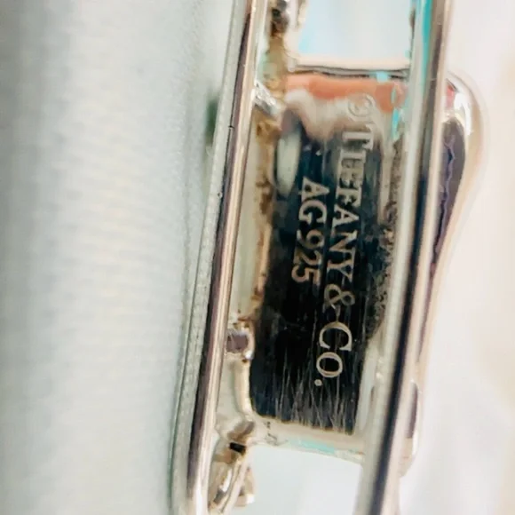 Tiffany & co blue enamel silver sled charm necklace - Picture 10 of 13